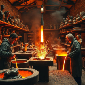 L'arte della fonderia artistica: un viaggio tra tecnica, creatività e storia